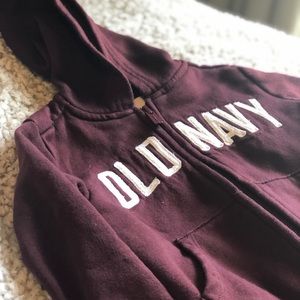 Old Navy Zipper Hoodie